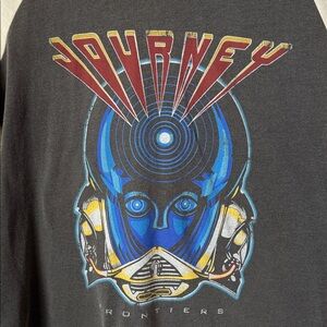 THE VINYL ICON JOURNEY FRONTIERS TOUR RAGLAN BASEBALL T-SHIRT